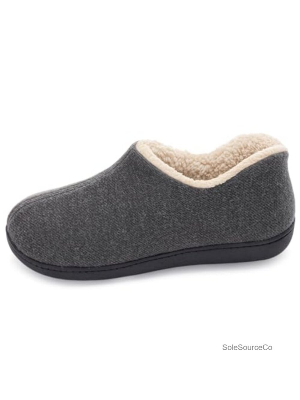 Memory Foam Closed Back Slippers Non-Slip Winter House Shoes for Women